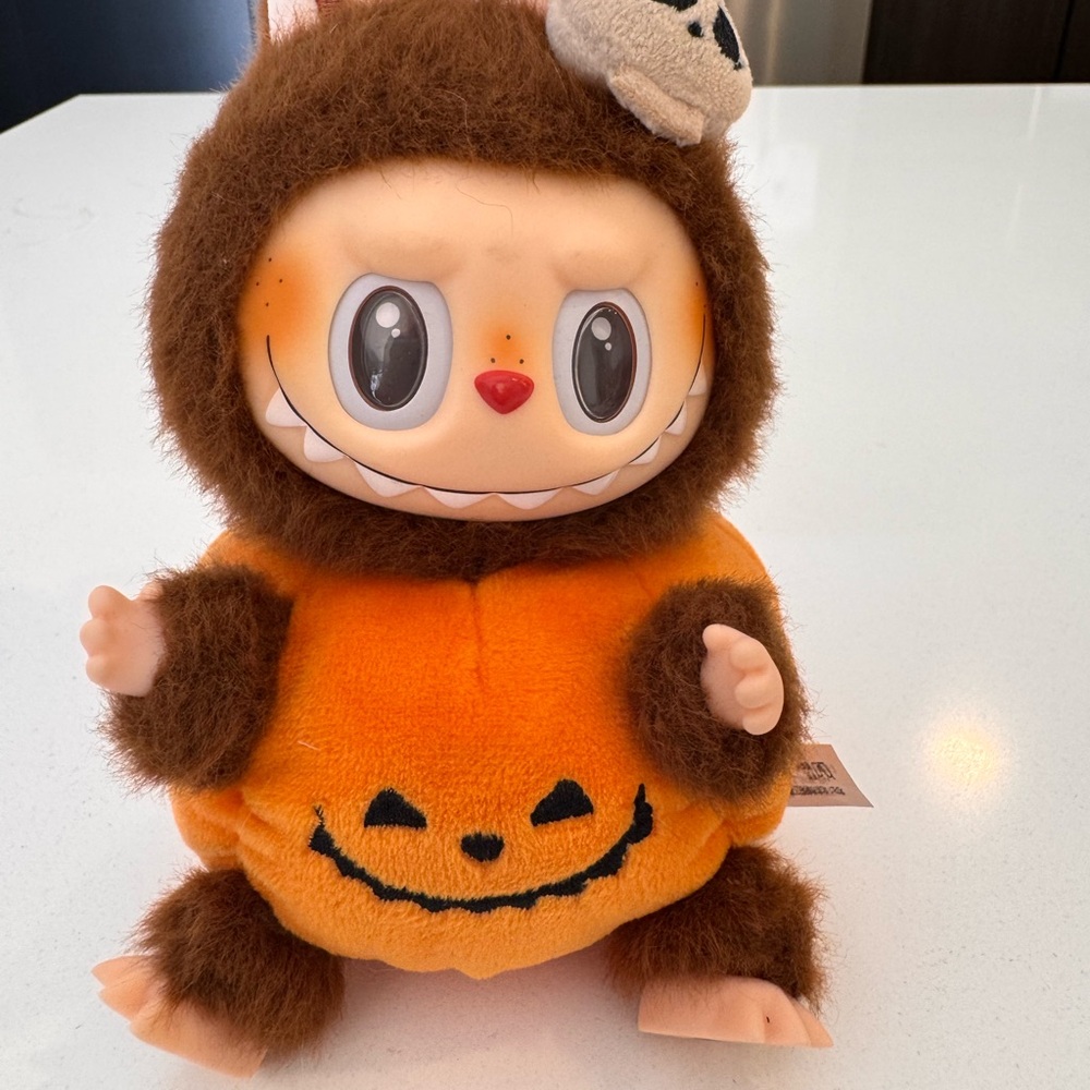 Plush Halloween Pumpkin Decor